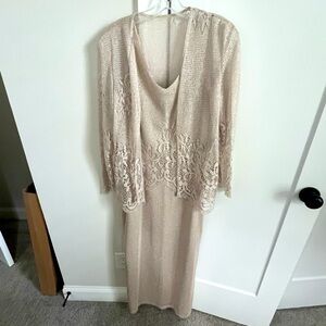 Semi formal dress and jacket